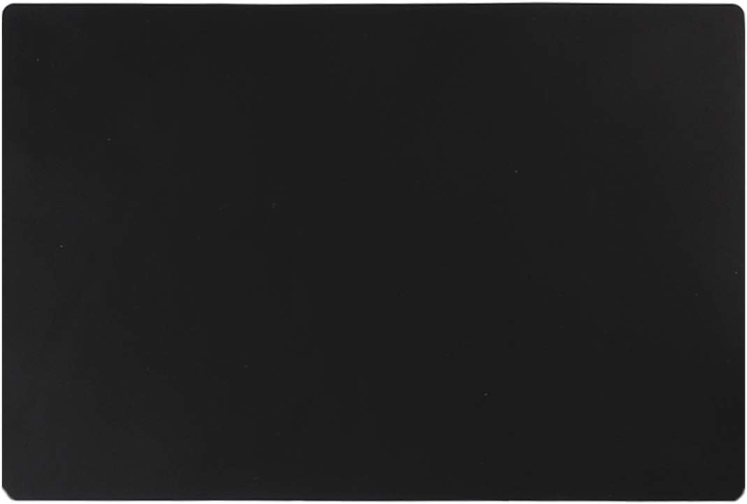 Extra Large Mulitpurpose Silicone Placemat,Countertop Protector, Kitchen Counter Mat, Table Mat, Heat Resistant, Washable, Non Slip (39.4 x 23.6 inch, Black-1pcs)