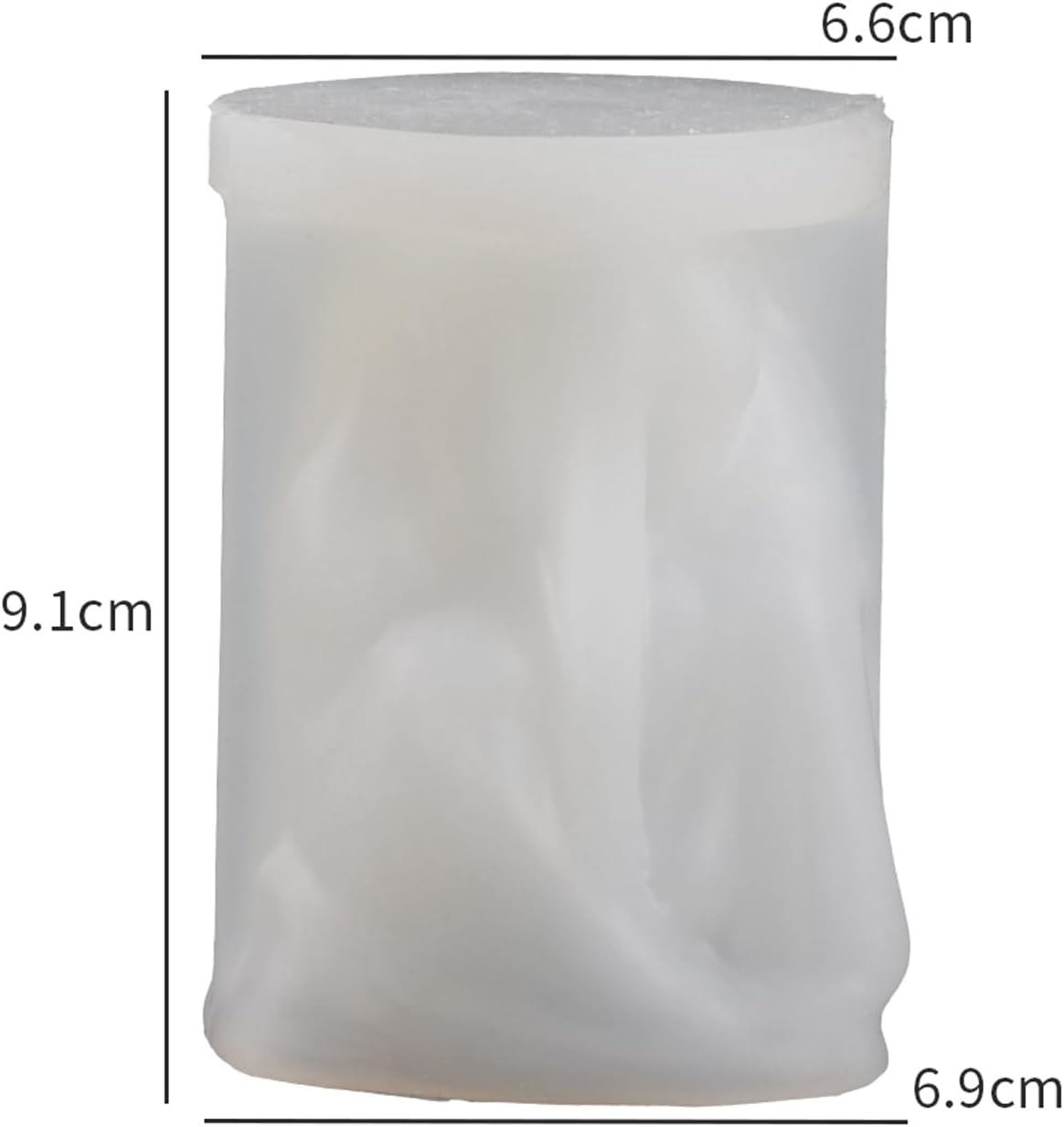 Skull Silicone Mold for Candle Making - 3D Animal & Clay Mold, Ghost Resin Casting Mold, Home Decor Molds