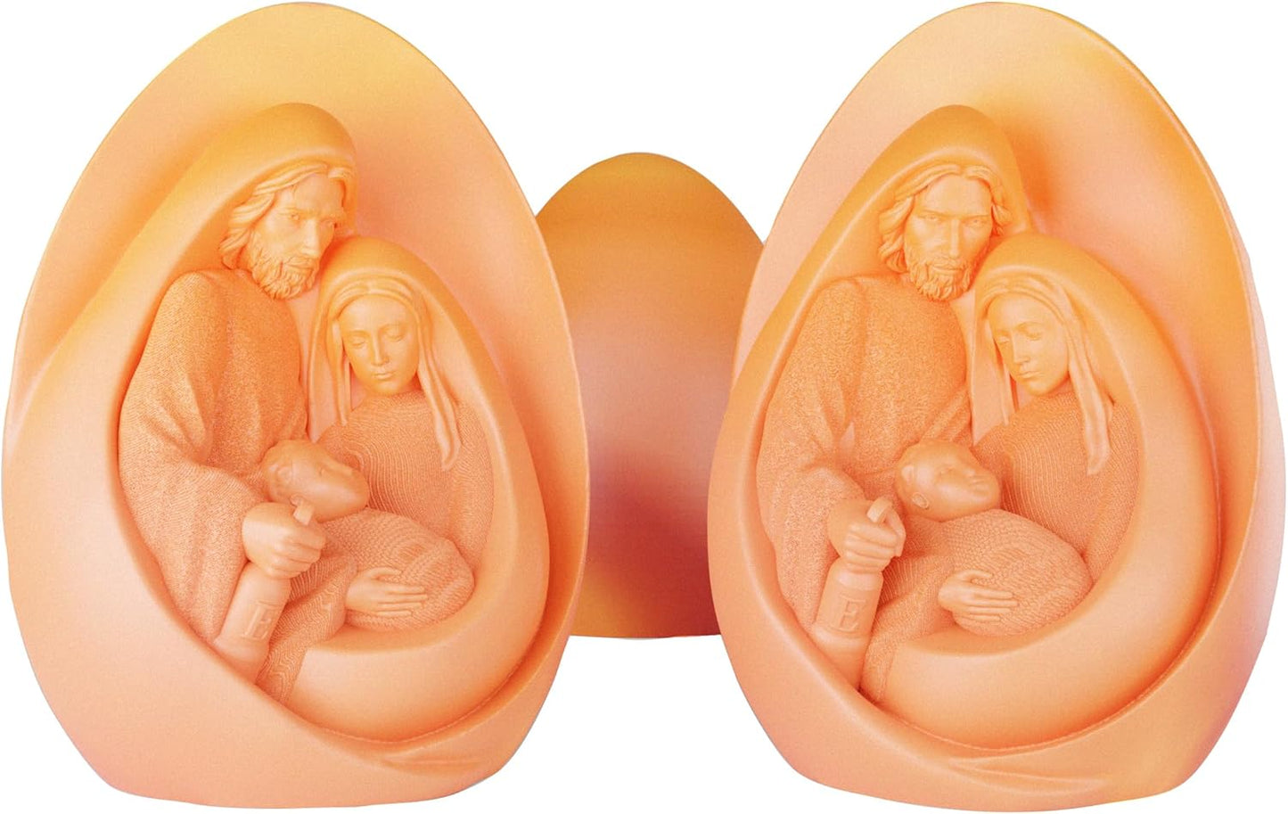 Nativity Scene Candle Mold - Resin Casting Silicone Molds for Home Decor & Candle Making Wave Spiral Mold