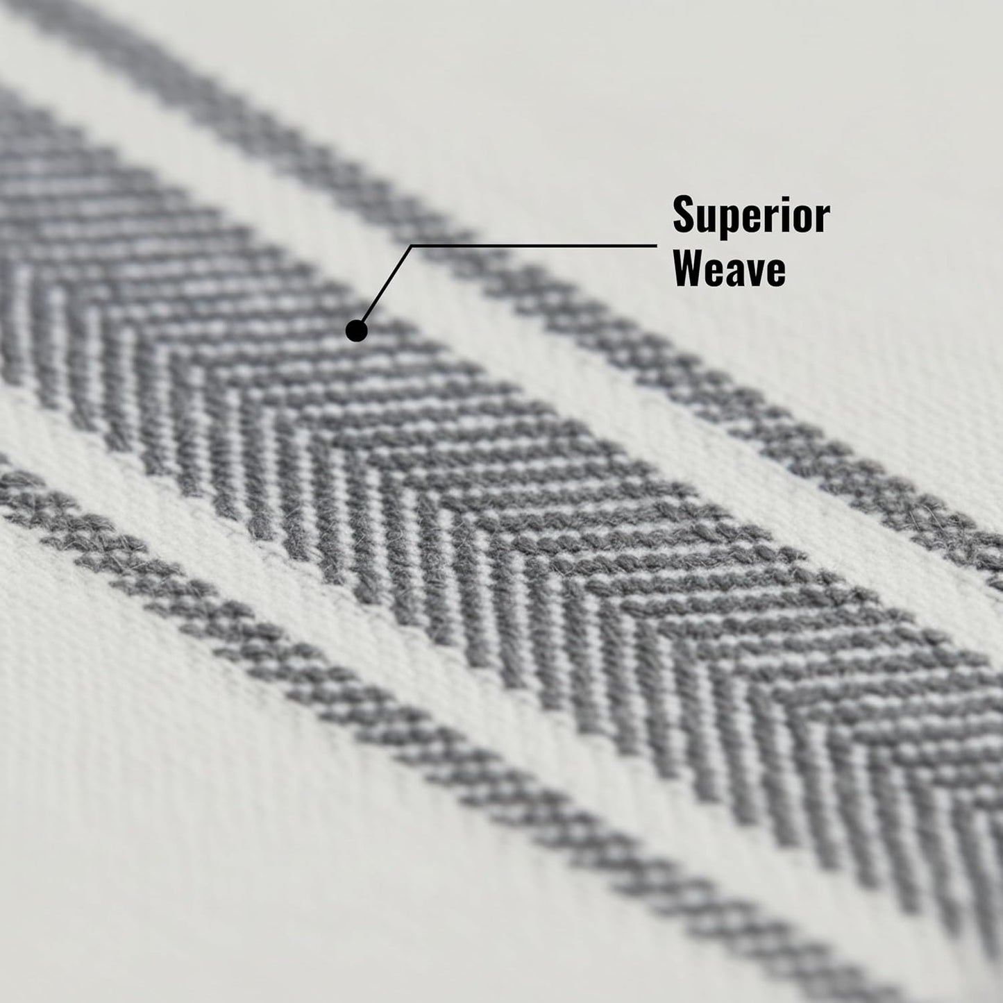 Kitchen Towels | Tea Towel for Craft| Cotton Dish Towels| Reusable Bulk Cleaning Cloths Grey Hand Towels| Soft Super Absorbent Quick Dry Dish Rags Machine Washable 6 Pack 15" x 25"