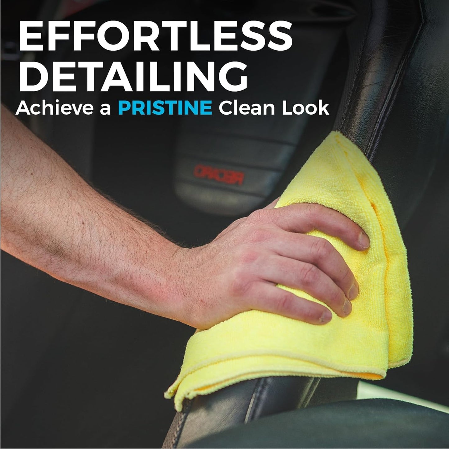 The Rag Company - All-Purpose Microfiber Terry Cleaning Towels - Commercial Grade, Highly Absorbent, Lint-Free, Streak-Free, Kitchens, Bathrooms, Offices, 300gsm, 16in x 16in, Pink (12-Pack)