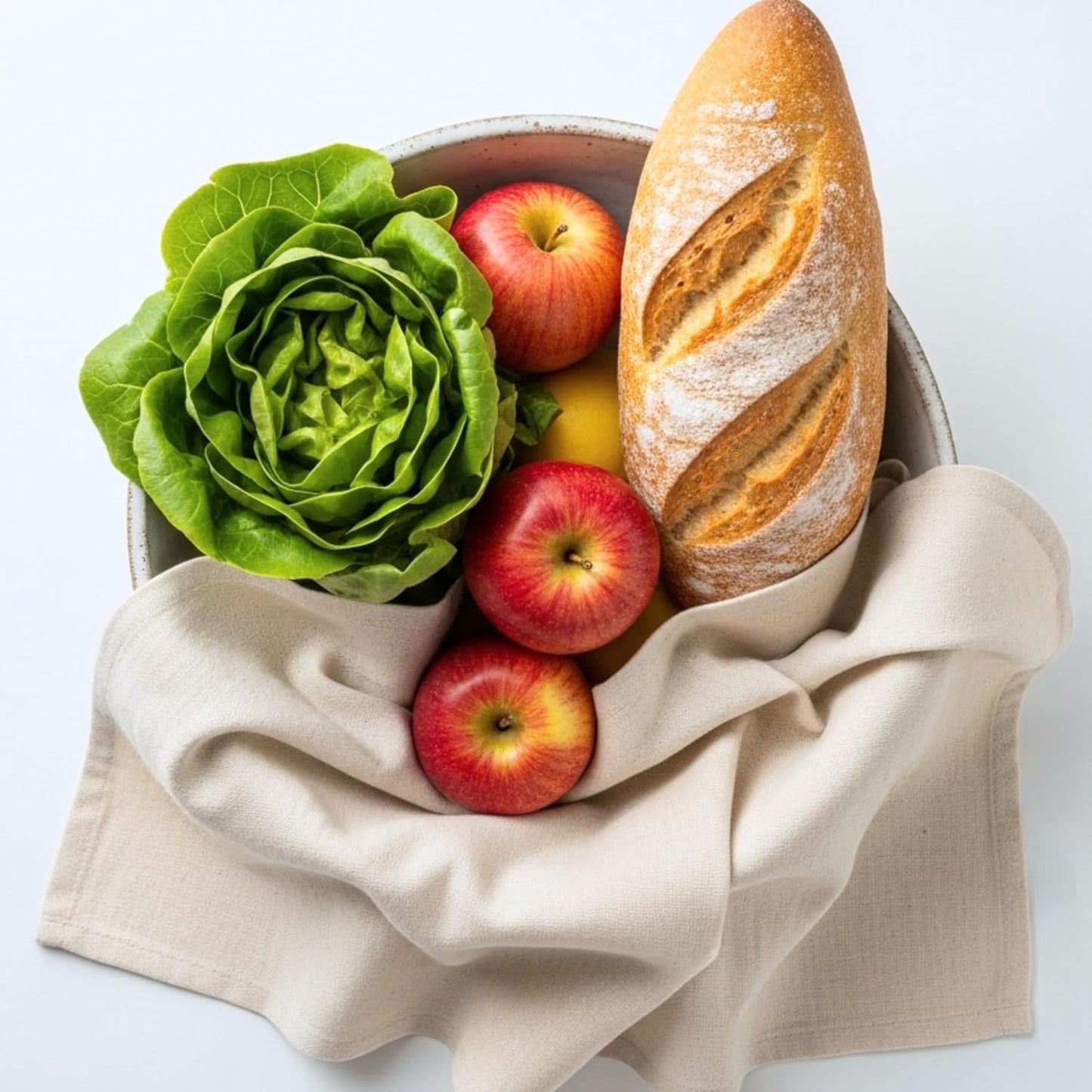 LITO LINEN AND TOWEL Flour Sack Towels – 100% Cotton, 28x28 Inches, Highly Absorbent, Embroidery-Ready Tea Towels for Kitchen & Crafts, Farmhouse Decor, Pack of 2 Natural